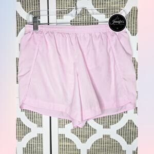 Nike Girls Light Pink Dri-Fit Running Shorts Size XL
